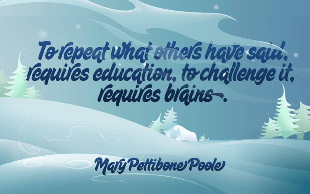 Image for Mary Pettibone Poole Inspirational Words